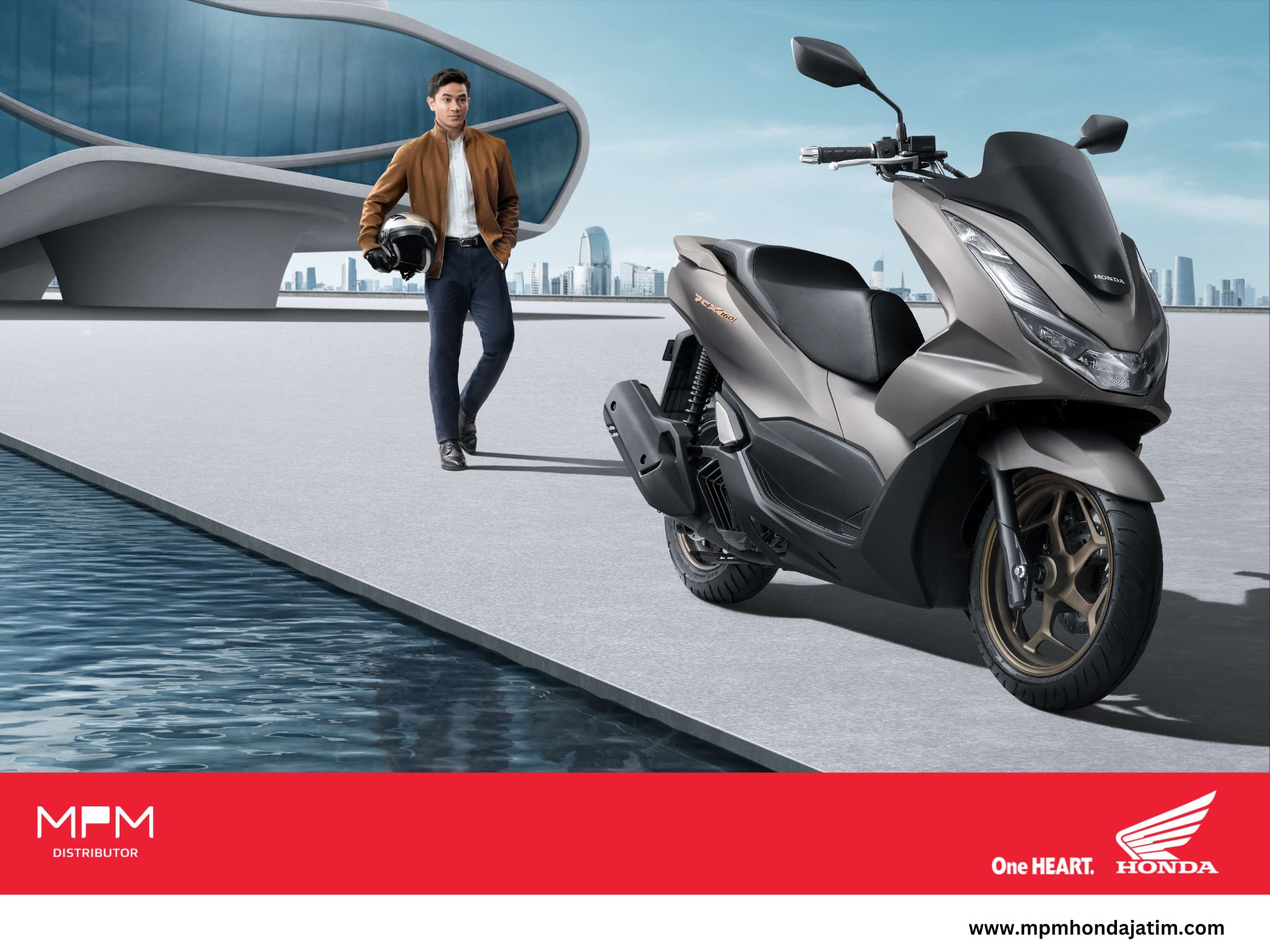 Semakin Mewah, Big Skutik Premium New Honda PCX160 Hadir dengan Warna Terbaru